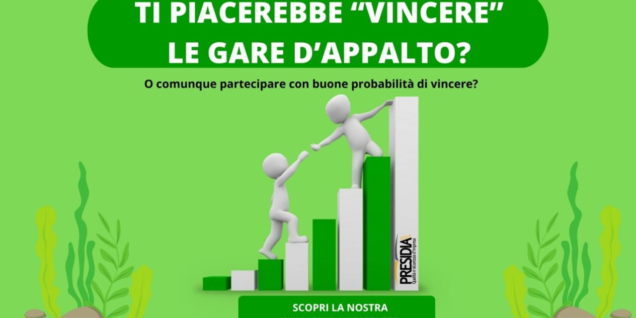 Mini Guida completa per aumentare le probabilità di vincere gare d appalto