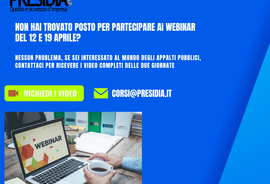Consulenza Gare Appalti: tutto quello che hai sempre voluto sapere da guardare quando vuoi