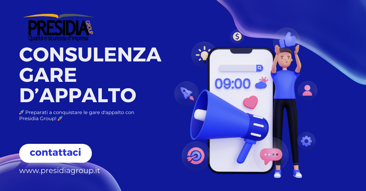 Supporto per Gare Pubbliche: Il Servizio Completo di Presidia Group